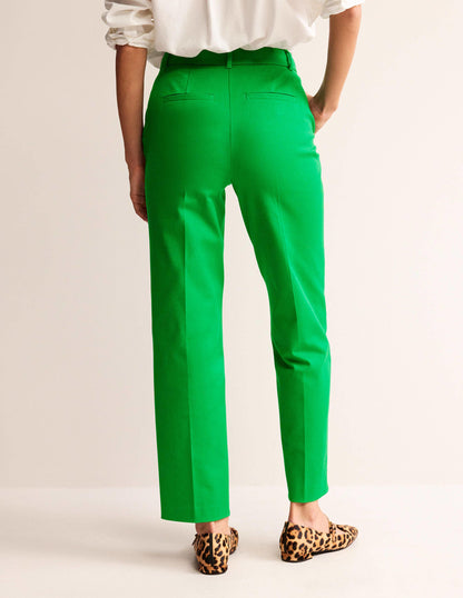 Kew Bi-Stretch Trousers-Green Tambourine