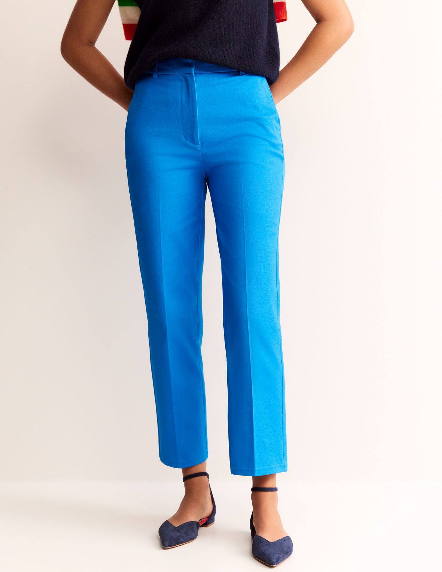 Kew Bi-Stretch Trousers-Brilliant Blue