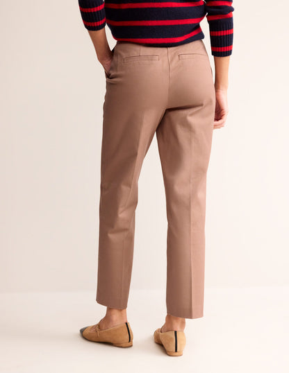 Kew Bi-Stretch Trousers-Light Caramel