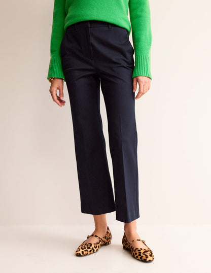 Chelsea Bi-stretch Trousers-Navy