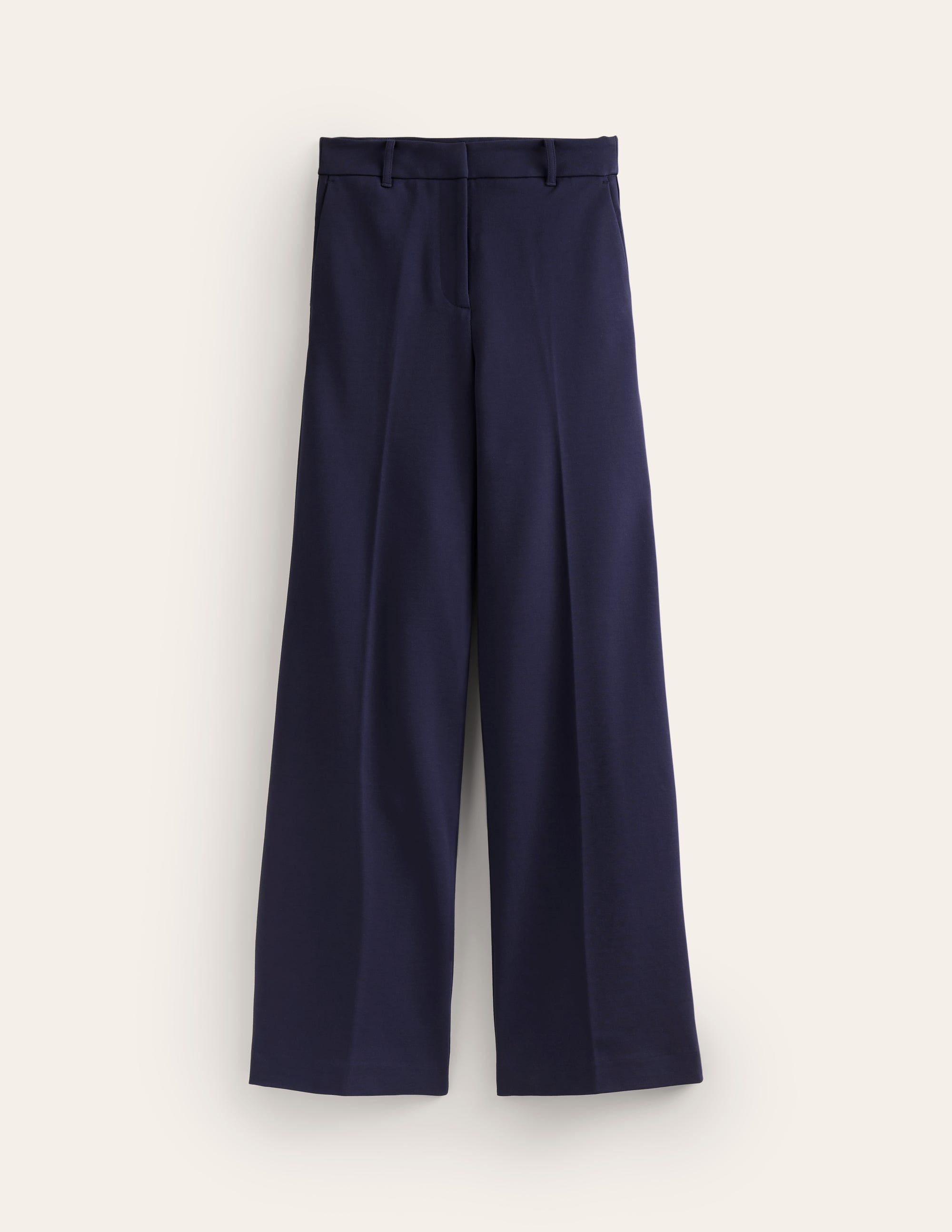 Westbourne Ponte Trousers-Navy - Image 5