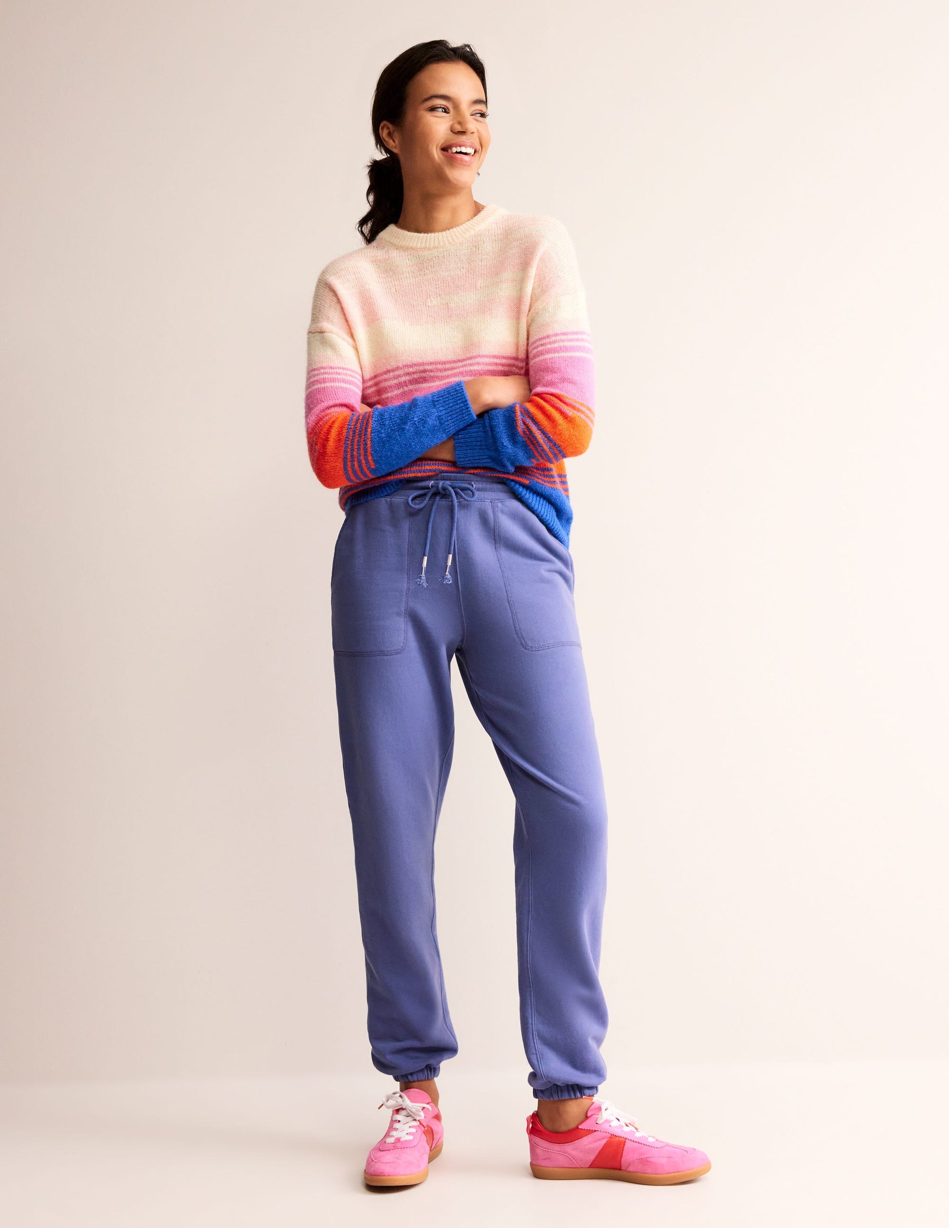 Washed Joggers-Soft Starboard-1