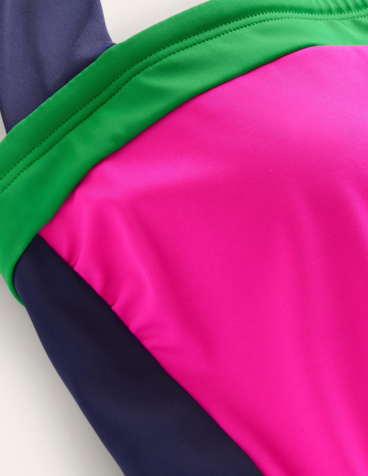 Santorini Tankini Top-Super Pink colourblock - Image 6