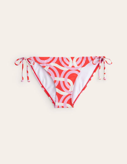 Symi String Bikini Bottoms-Fiesta, Geo Whirl