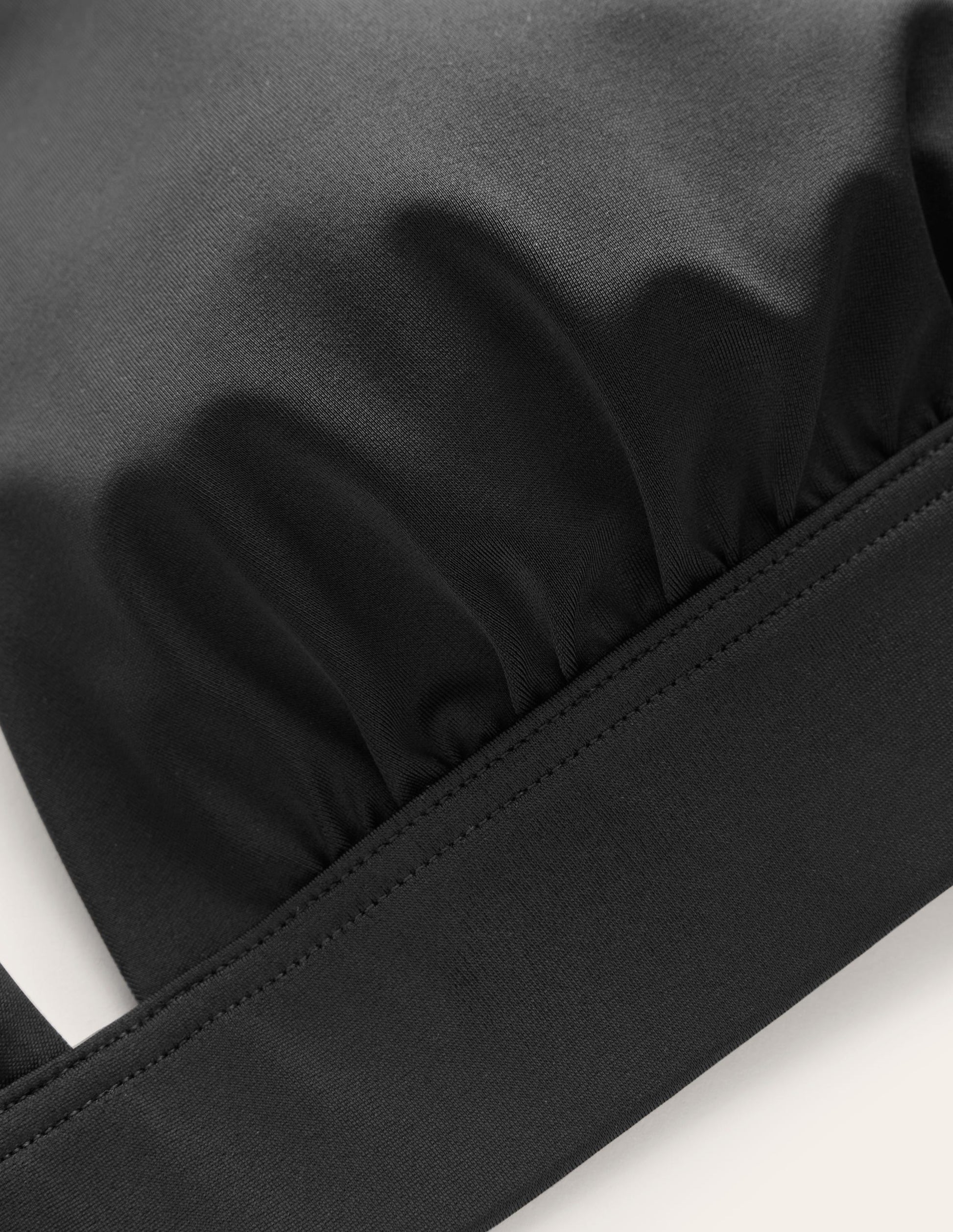 Merano Deep V-neck Bikini Top-Black-6