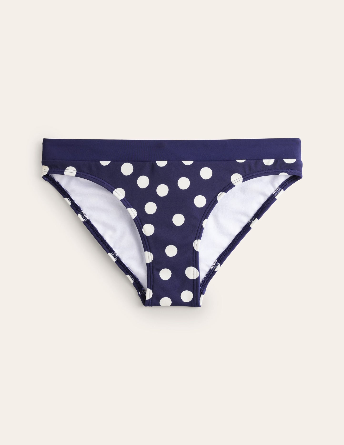 Ithaca Panel Bikini Bottoms-Navy Spot