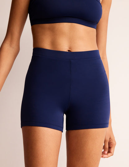 Swim Cycling Shorts-Navy-4