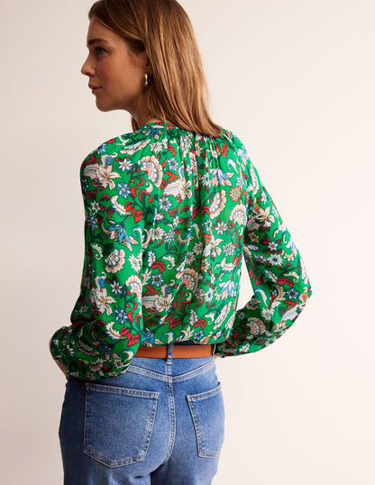 Grace Top-Green, Botanical Bunch-3