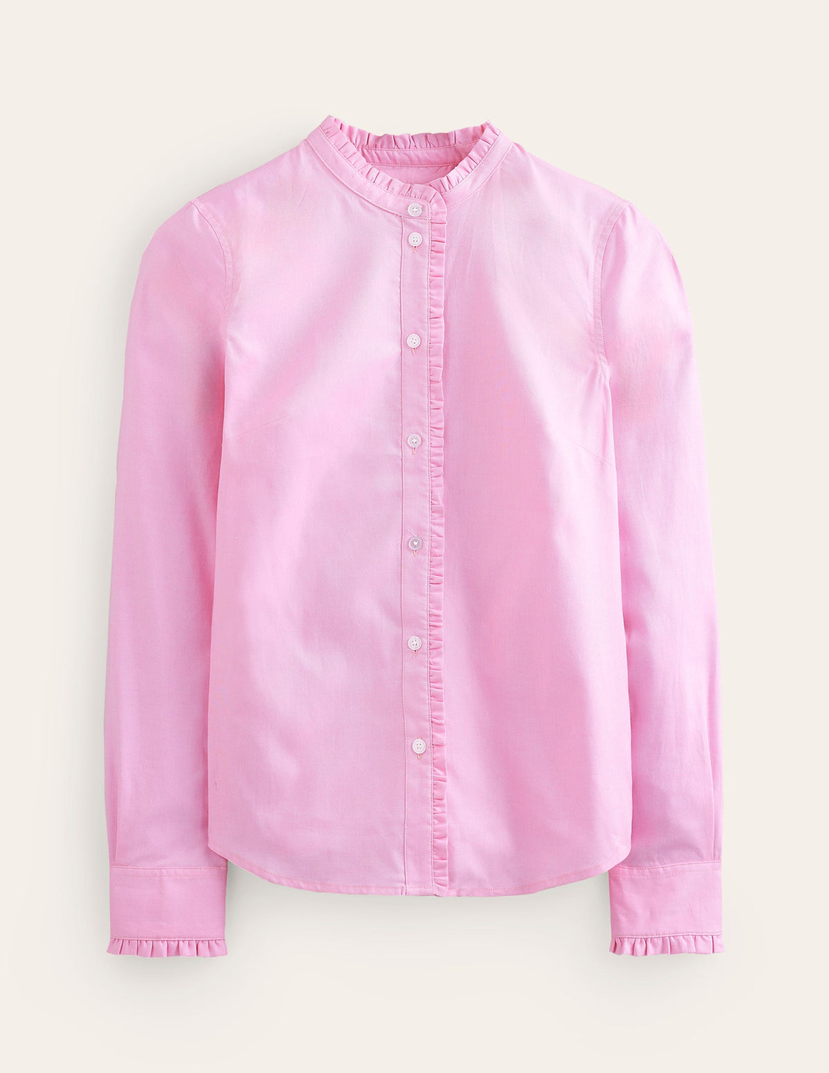 Phoebe Cotton Shirt-Pink Oxford-5