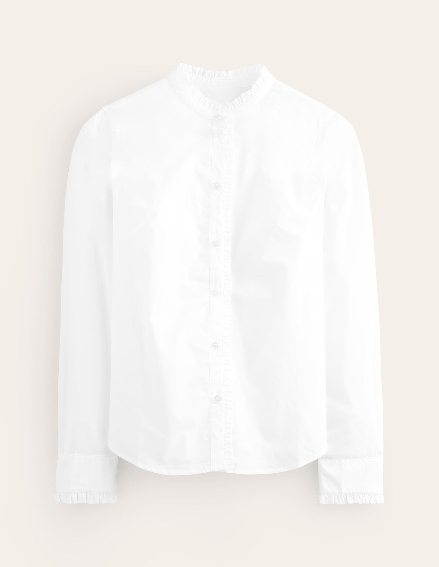 Phoebe Cotton Shirt-White