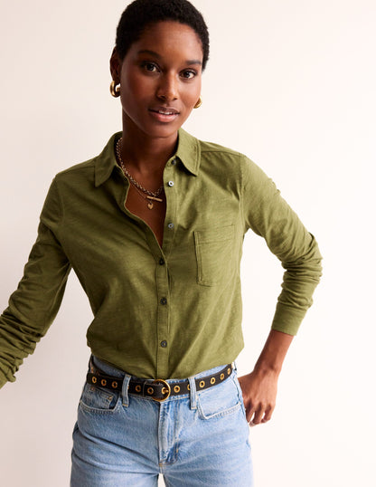 Amelia Jersey Shirt-Mayfly-1