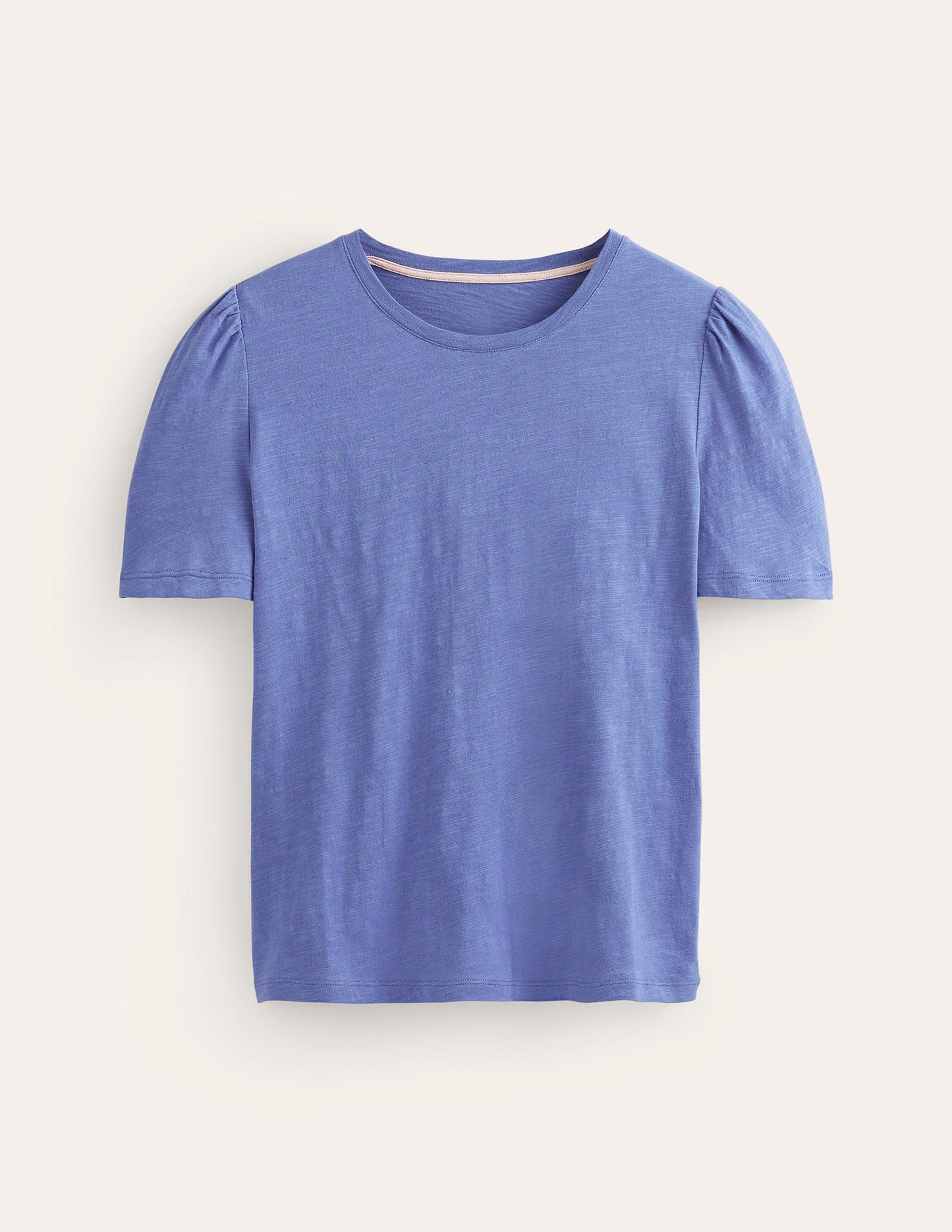 Cotton Puff Sleeve T-Shirt-Ebb and Flow