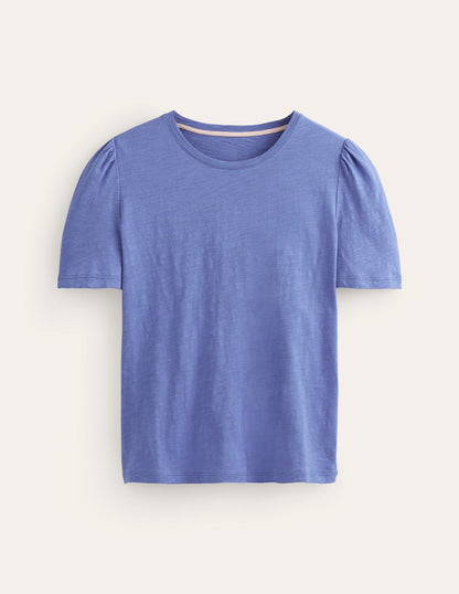 Cotton Puff Sleeve T-Shirt-Ebb and Flow-5