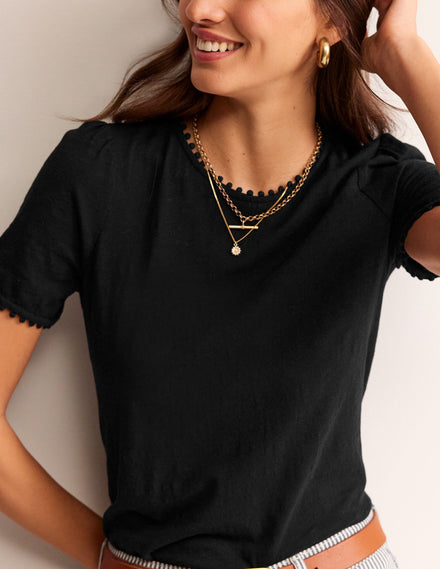 Ali Jersey T-Shirt-Black