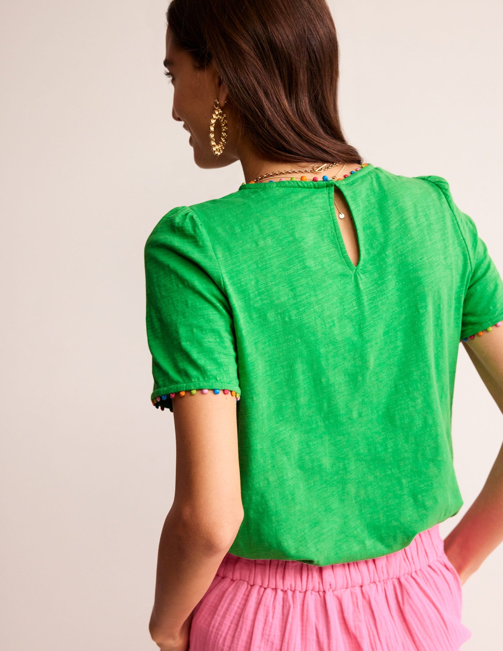 Ali Jersey T-Shirt-Kelly Green-3
