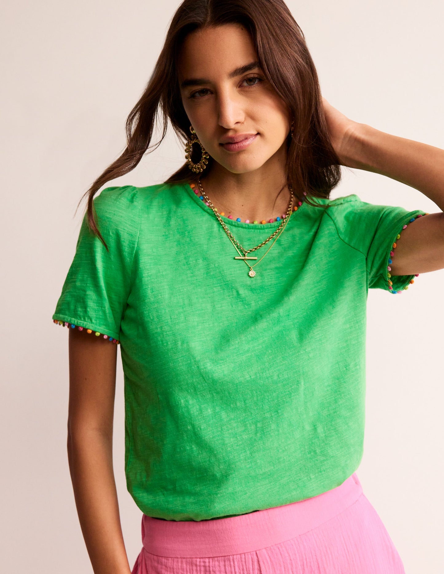Ali Jersey T-Shirt-Kelly Green