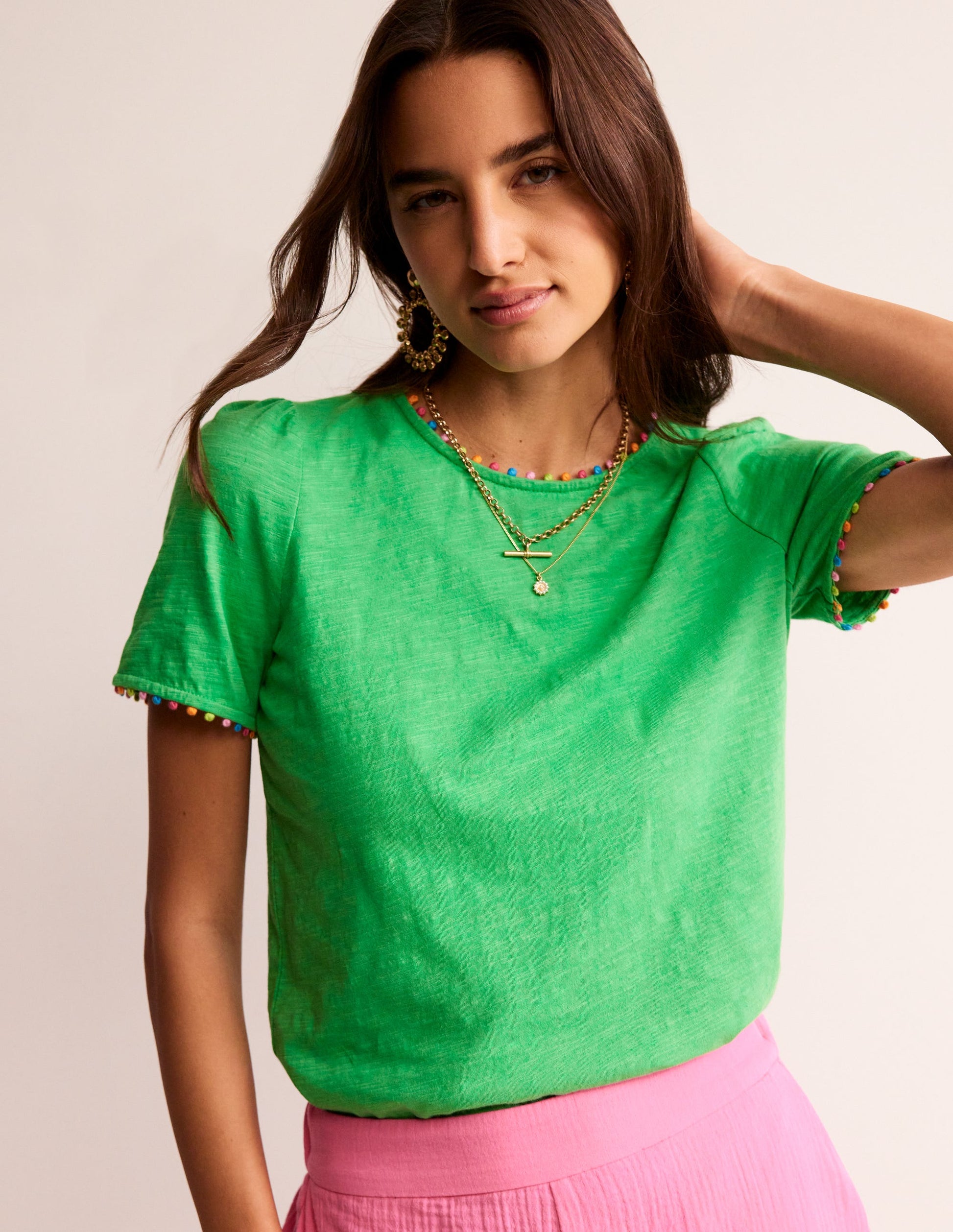 Ali Jersey T-Shirt-Kelly Green-4