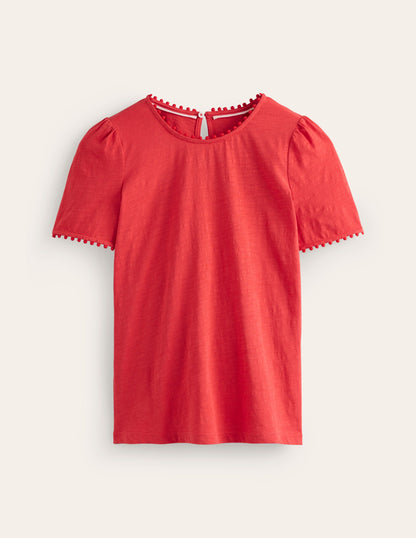 Ali Jersey T-Shirt-Flame Scarlet-5