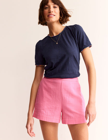 Ali Jersey T-Shirt-Navy