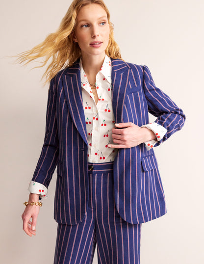 Bloomsbury Interest Blazer-Stripe