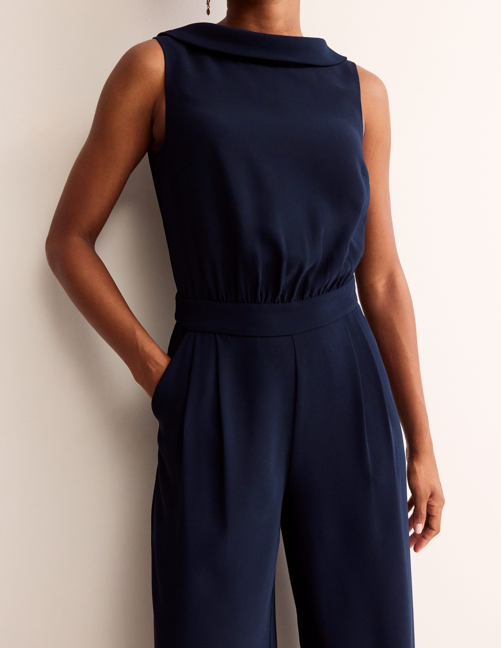 Clarissa Jumpsuit-Navy - Image 2