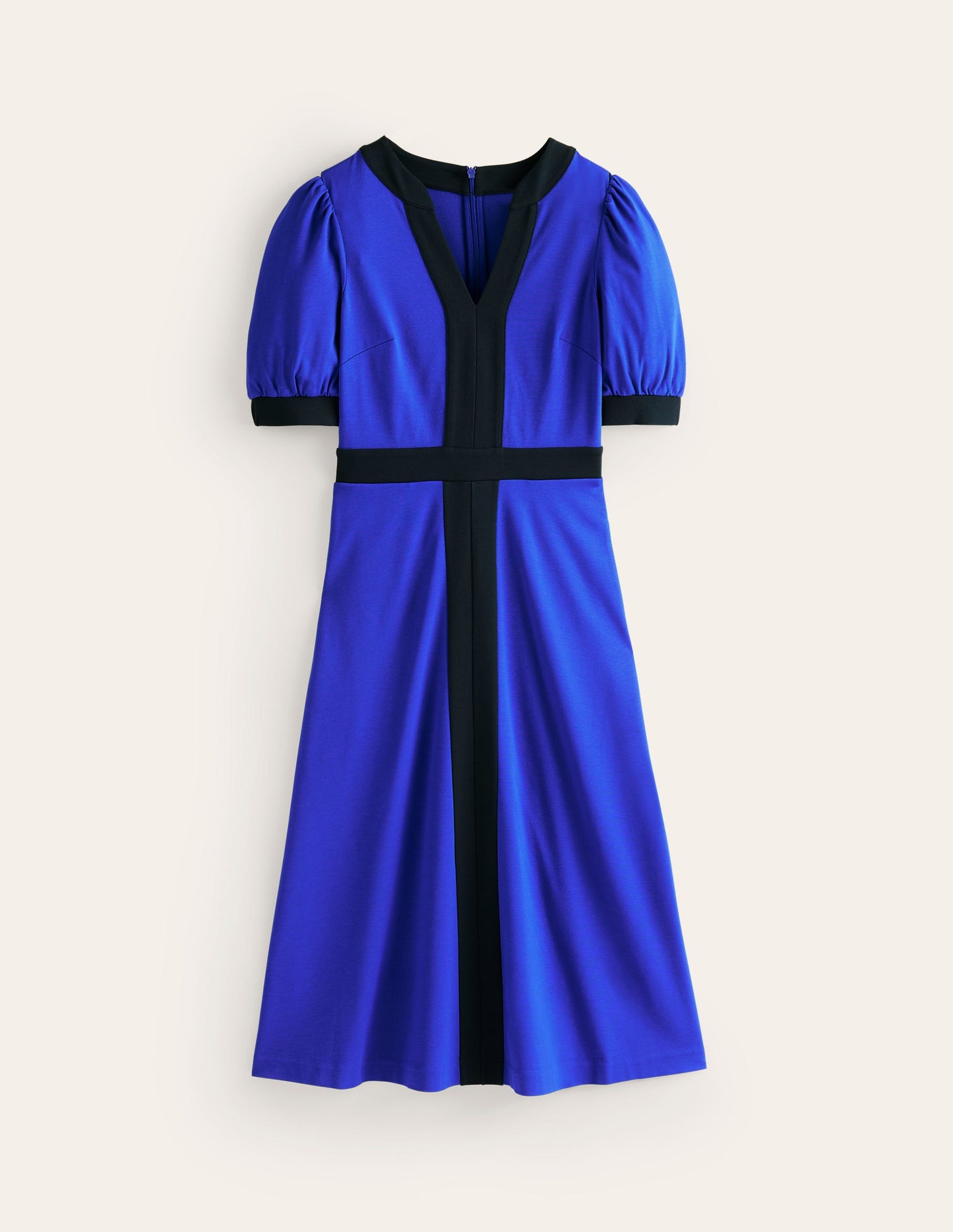 Philippa Ponte Midi Dress-Surf the Web