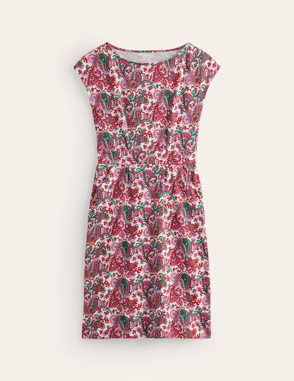 Florrie Jersey Dress-Multi, Fantastical