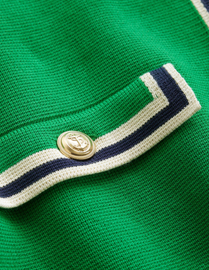 Holly Knitted Jacket-Rich Emerald Green-6