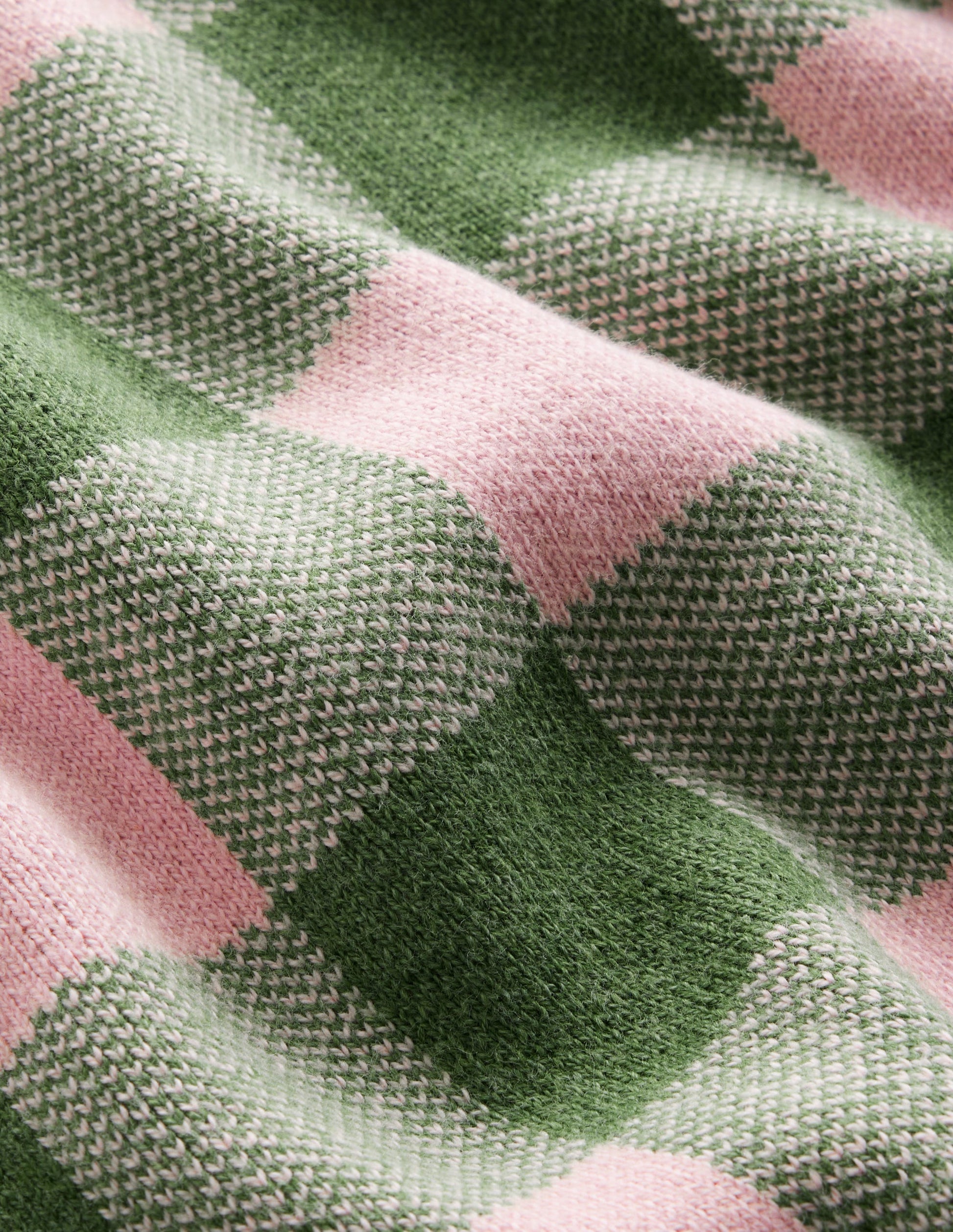 Gingham Tank-Rich Emerald, Blossom Pink-7