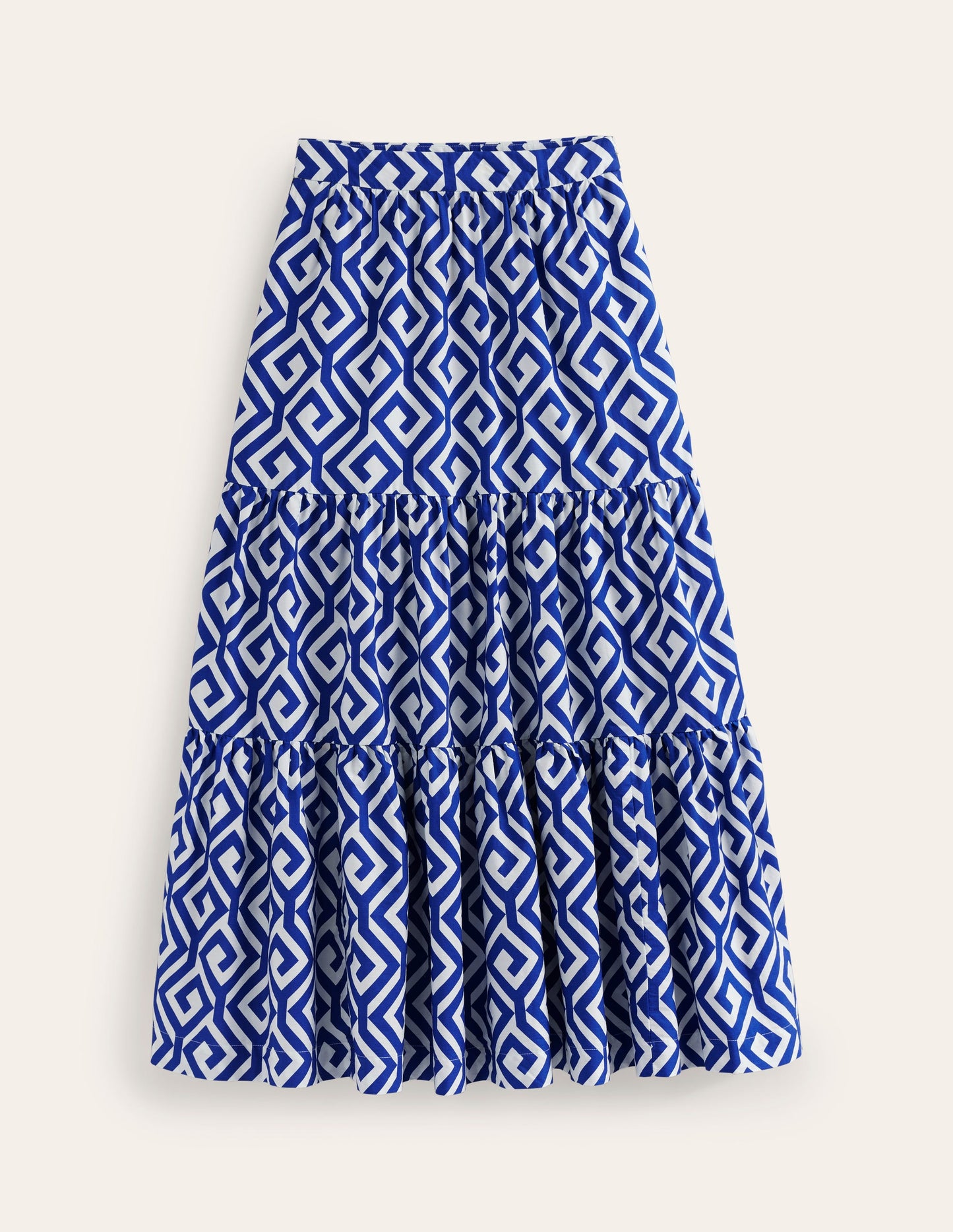 Lorna Tiered Maxi Skirt-Surf the web, Maze