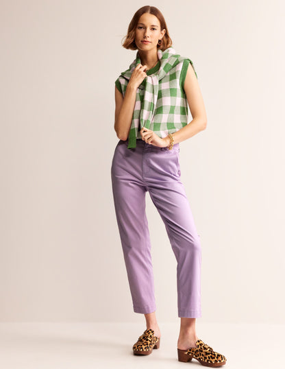 Barnsbury Chino Trousers-Orchid Bloom-1