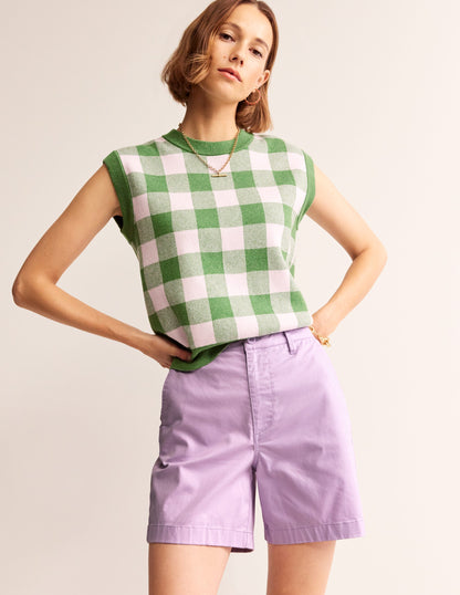 Barnsbury Chino Short-Orchid Bloom-1