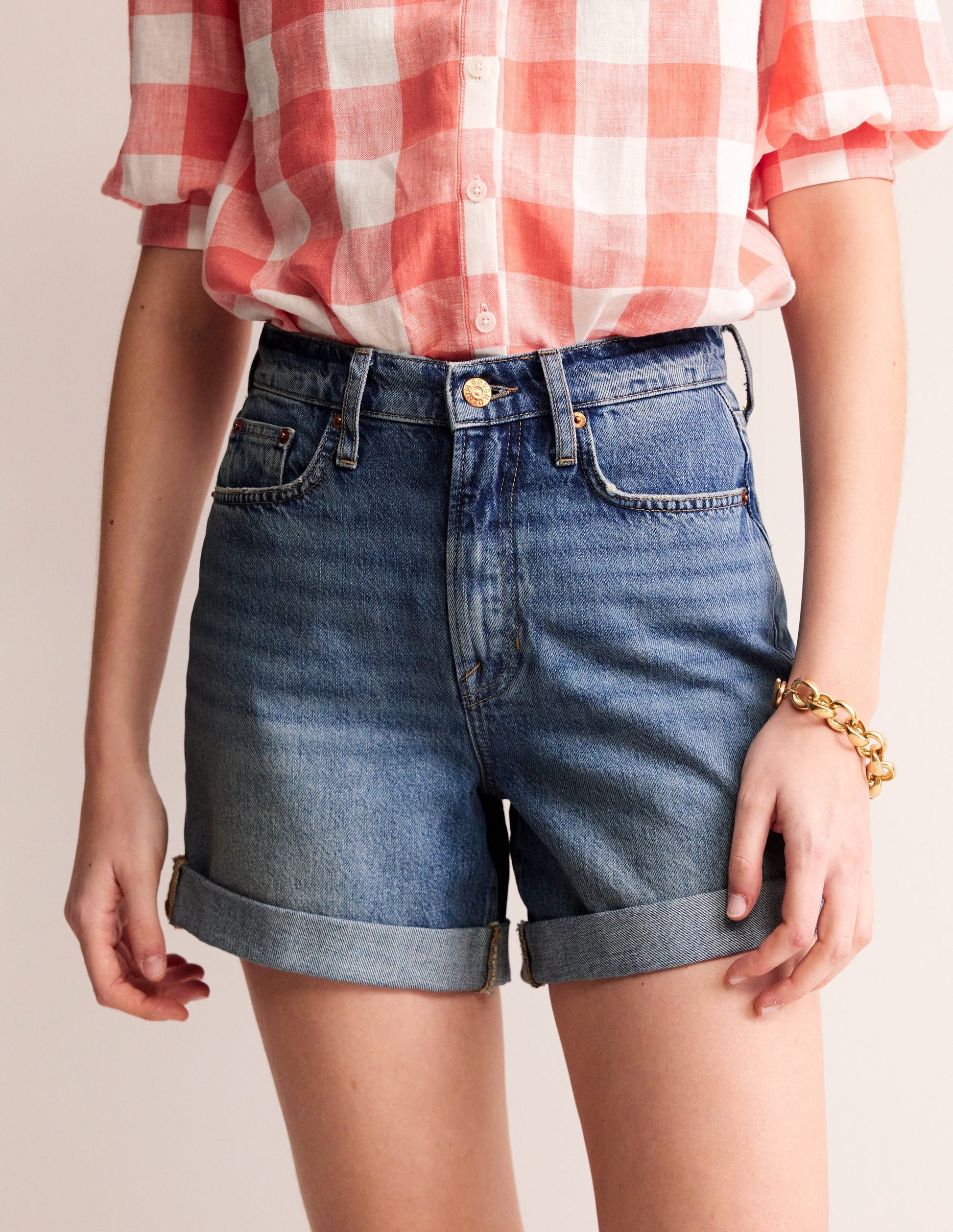 Denim Shorts-Mid Vintage-4