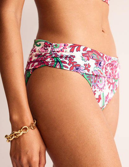 Levanzo Fold Bikini Bottoms-Multi, Fantastical