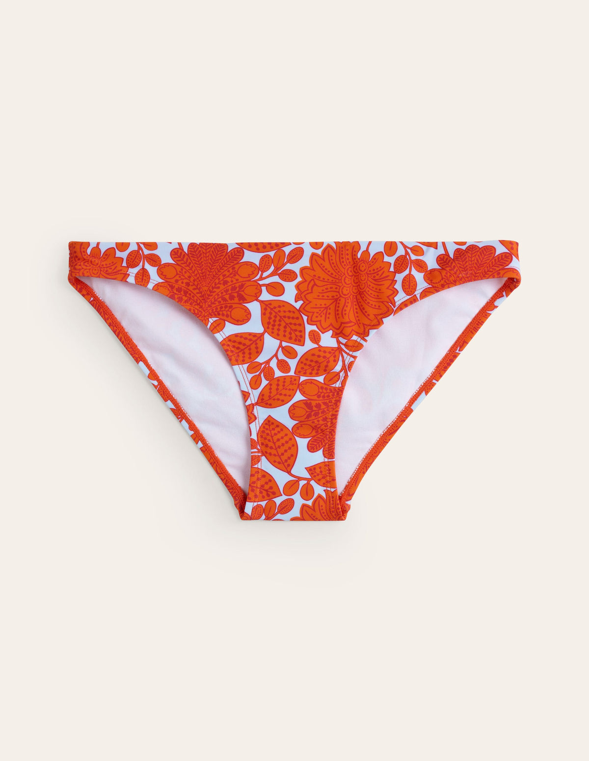 Classic Bikini Bottoms-Fire Cracker, Gardenia Swirl - Image 5