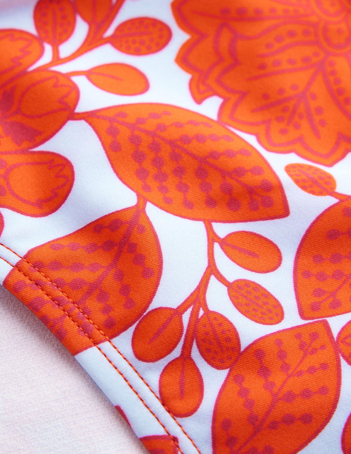 Classic Bikini Bottoms-Fire Cracker, Gardenia Swirl - Image 6