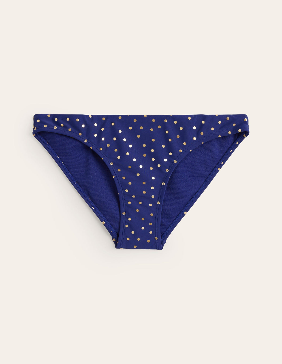 Classic Bikini Bottoms-Navy Foil Spot - Image 5