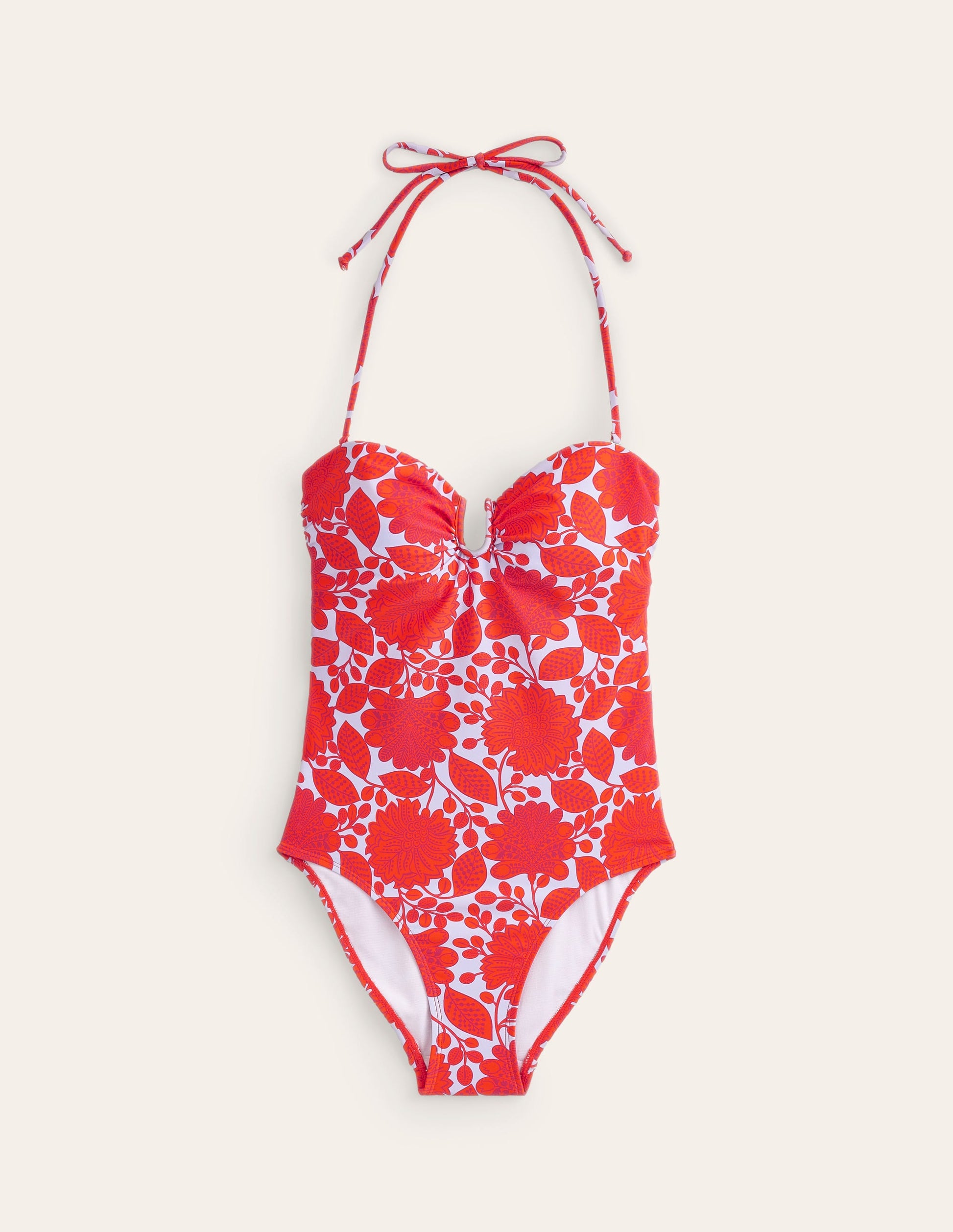 U bar Swimsuit-Fire Cracker, Gardenia Swirl-5
