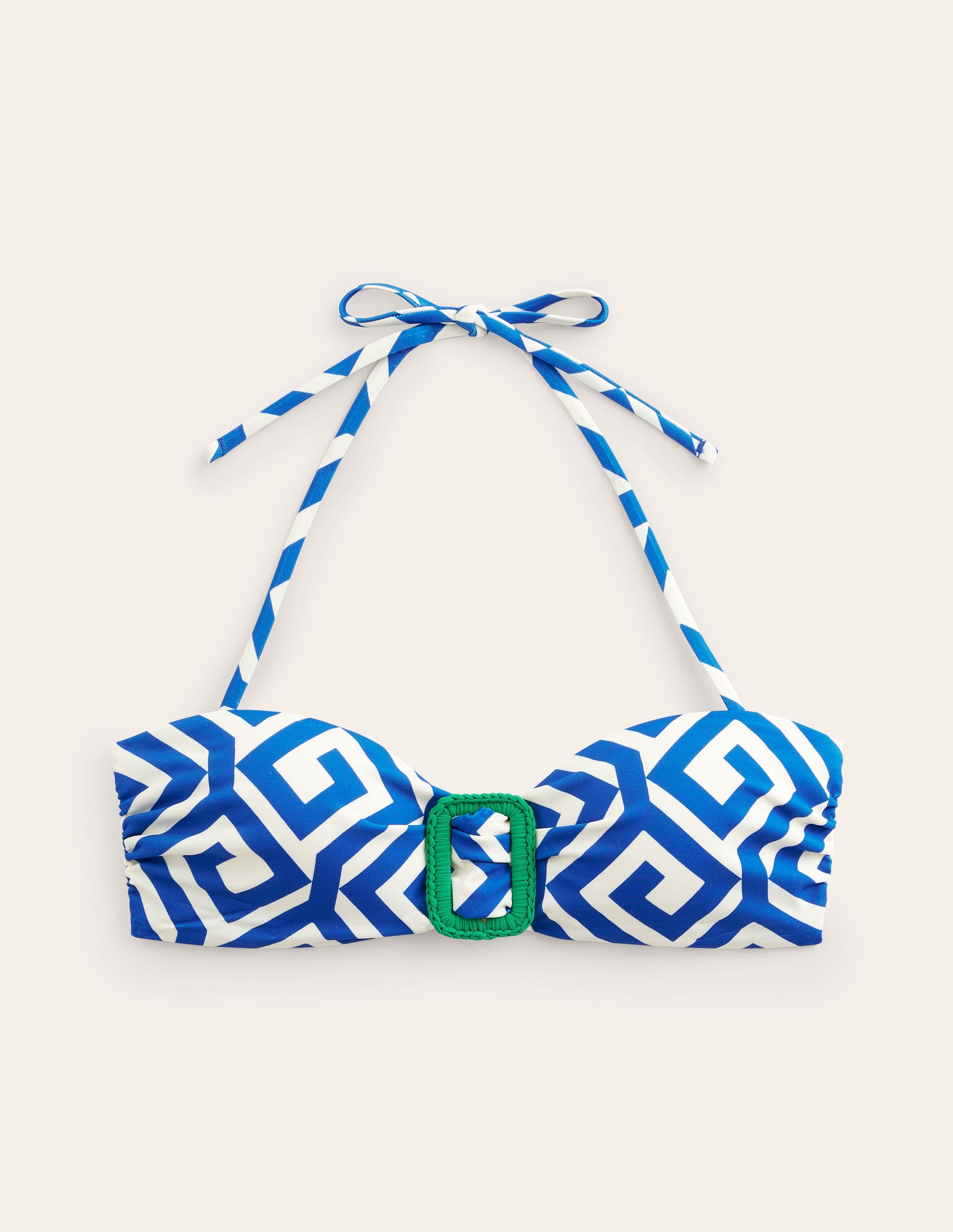 Taormina  Bandeau Bikini Top-Surf The Web, Maze-6