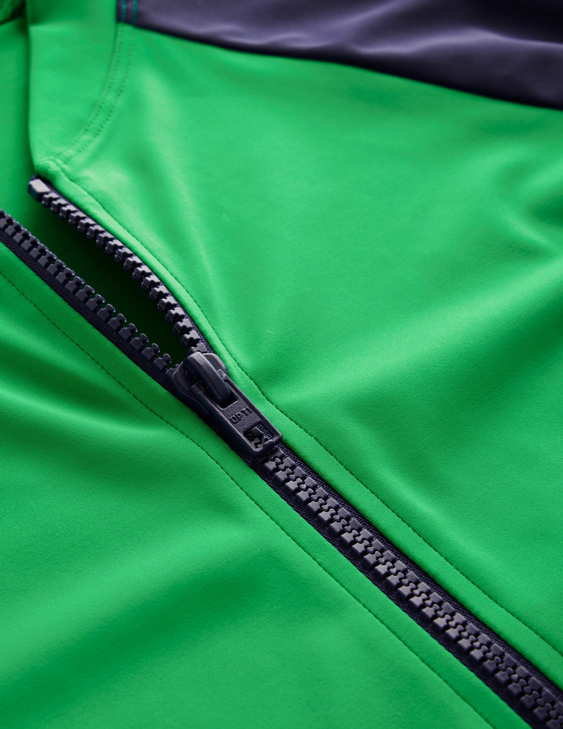 Piped Raglan Rash Vest-Navy/ Green Colourblock-6