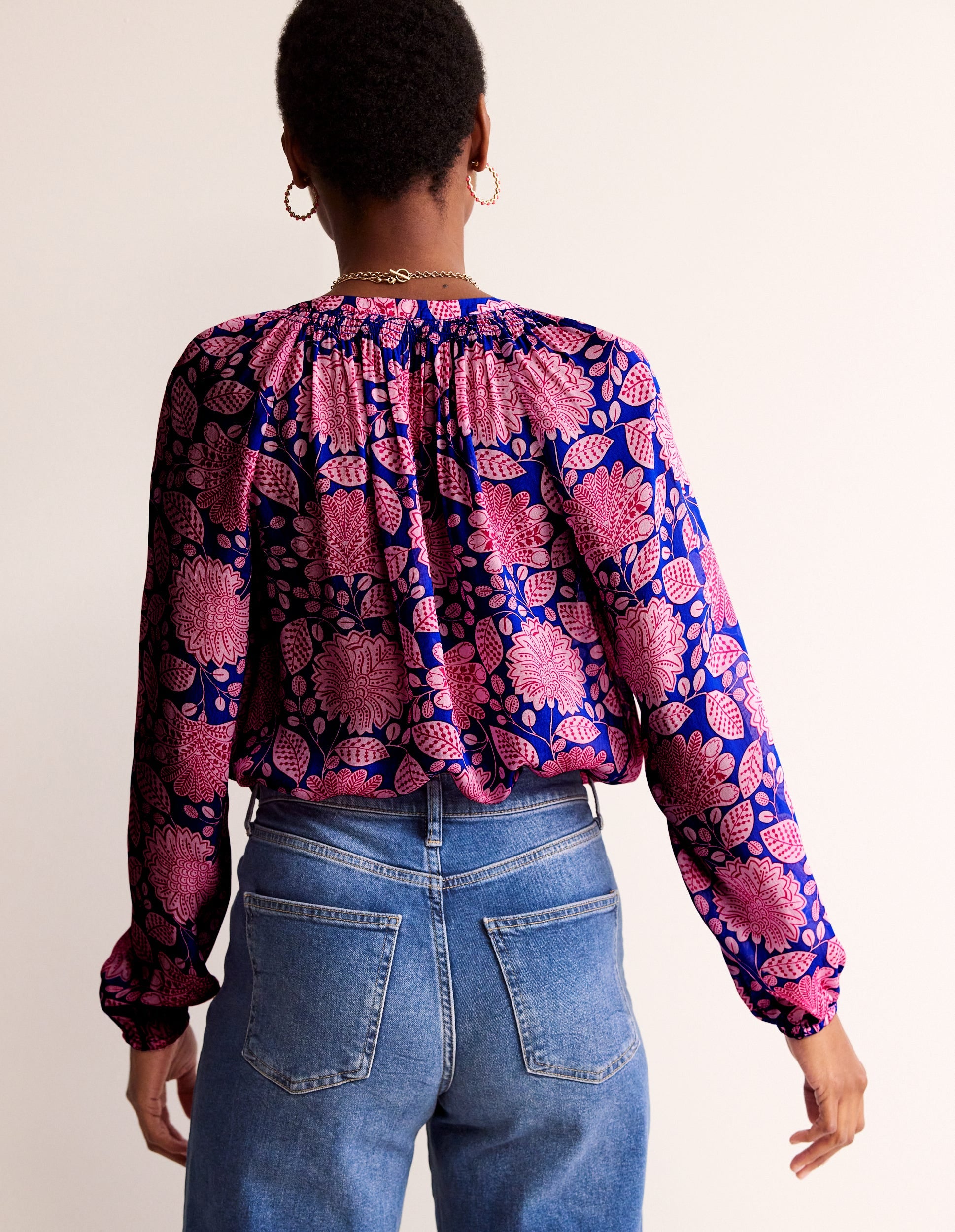 Grace Top-Surf The Web, Gardenia Swirl - Image 3