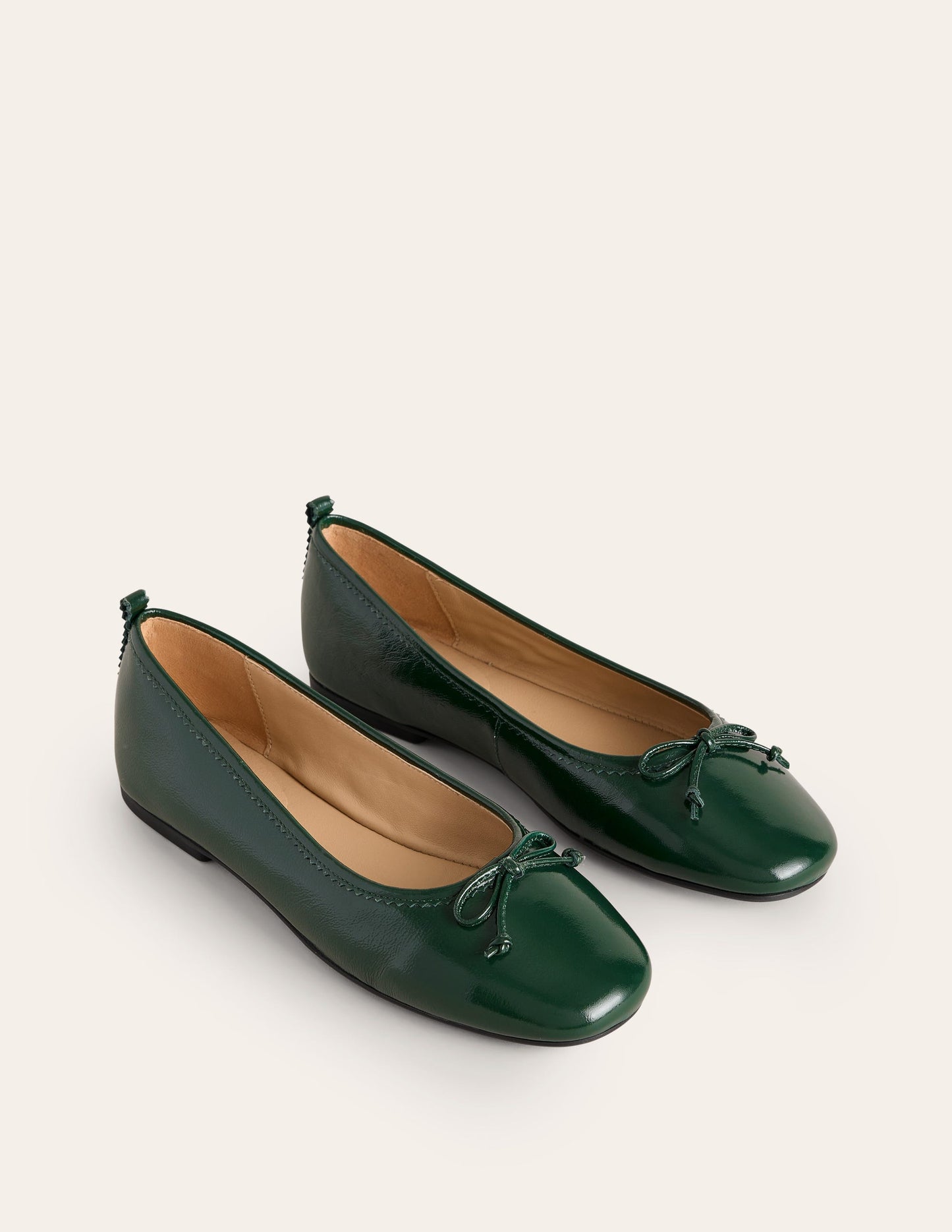 Kitty Flexi Sole Ballet Pumps-Ponderosa Pine Patent