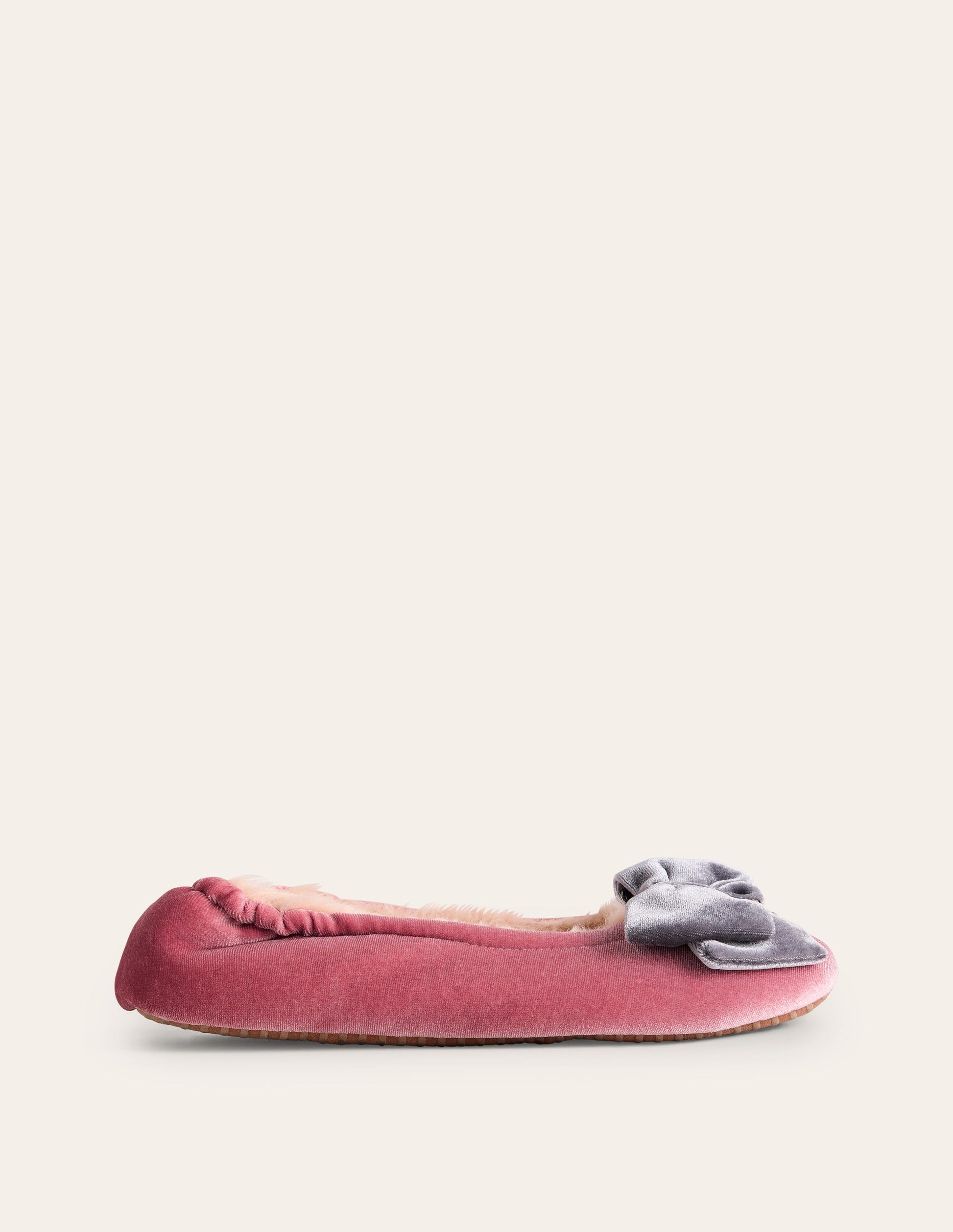 Bow Slippers-Pink-2