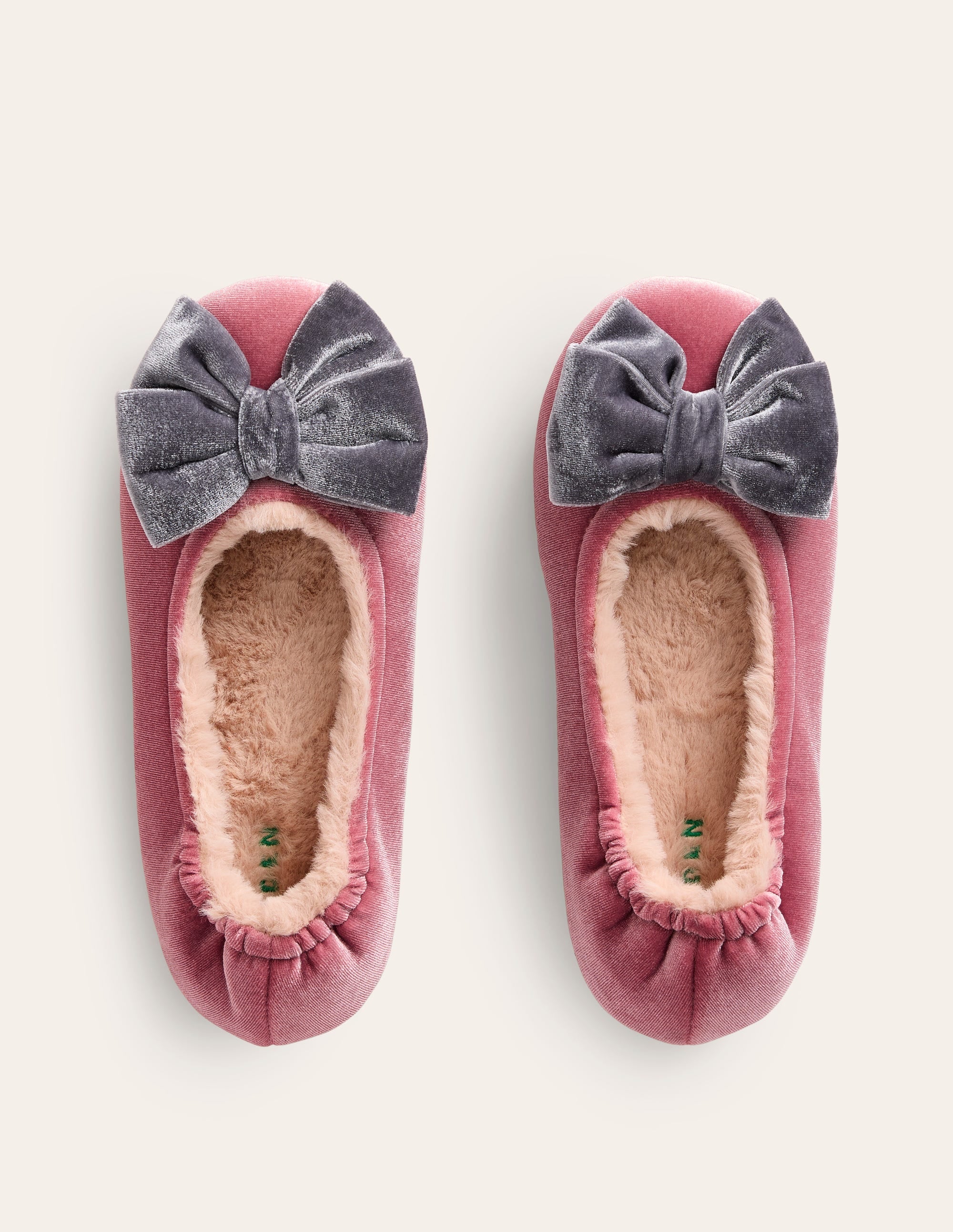 Bow Slippers-Pink - Image 5