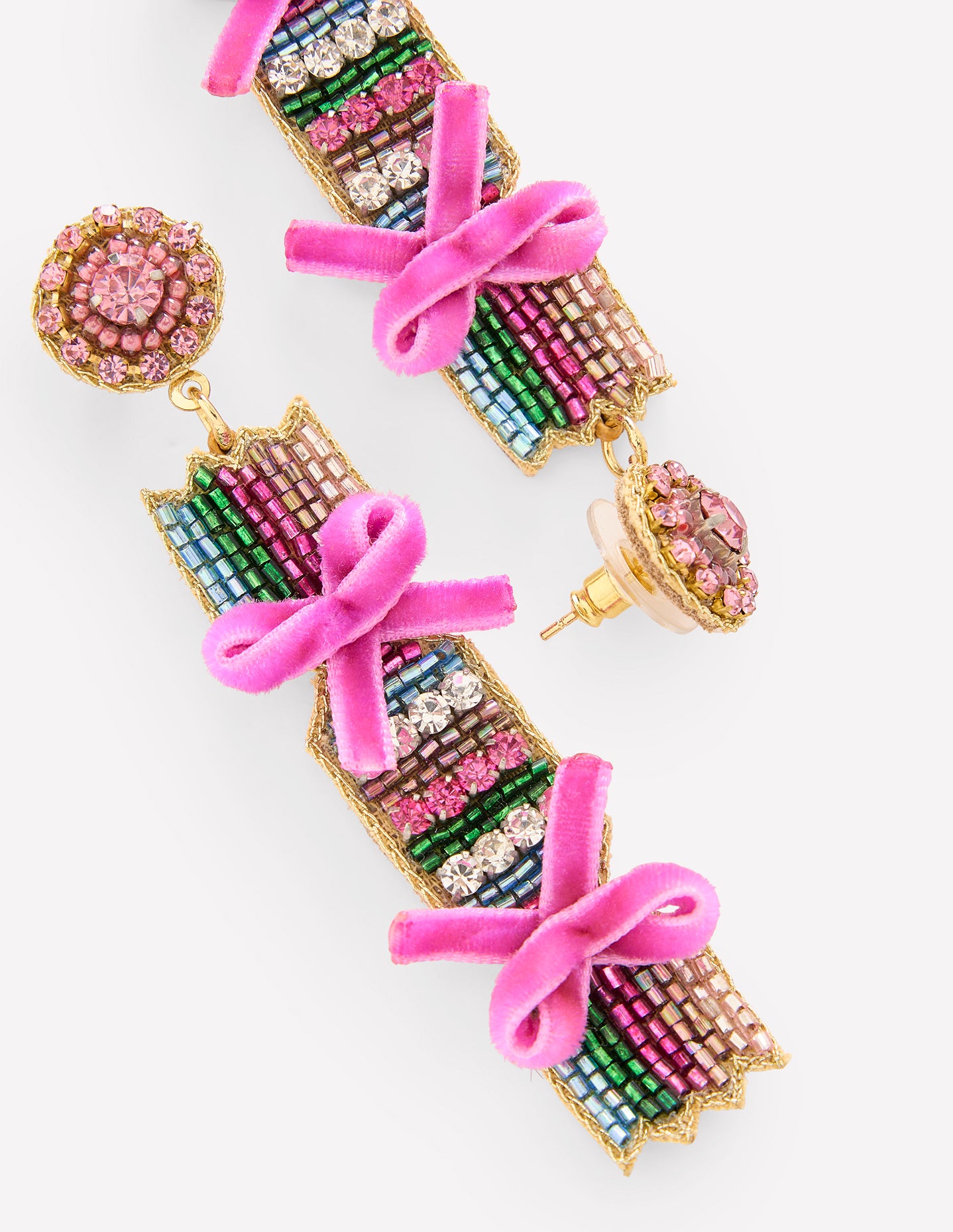 Novelty Christmas Earrings-Cracker-4
