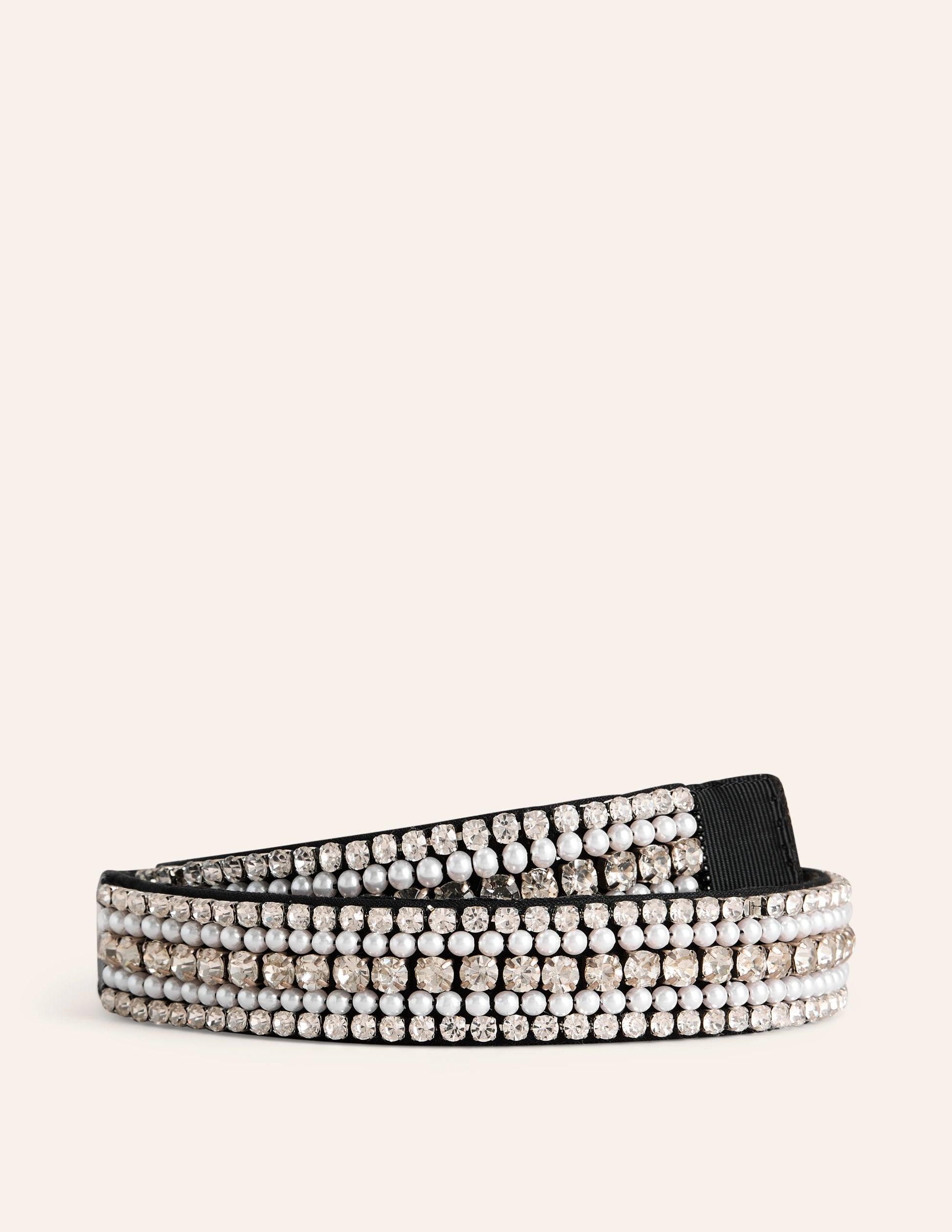 Embellished Waist Belt-Black-2