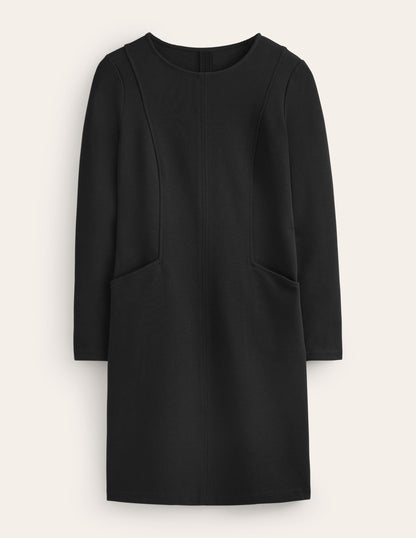 Ellen Ottoman Dress-Black-5