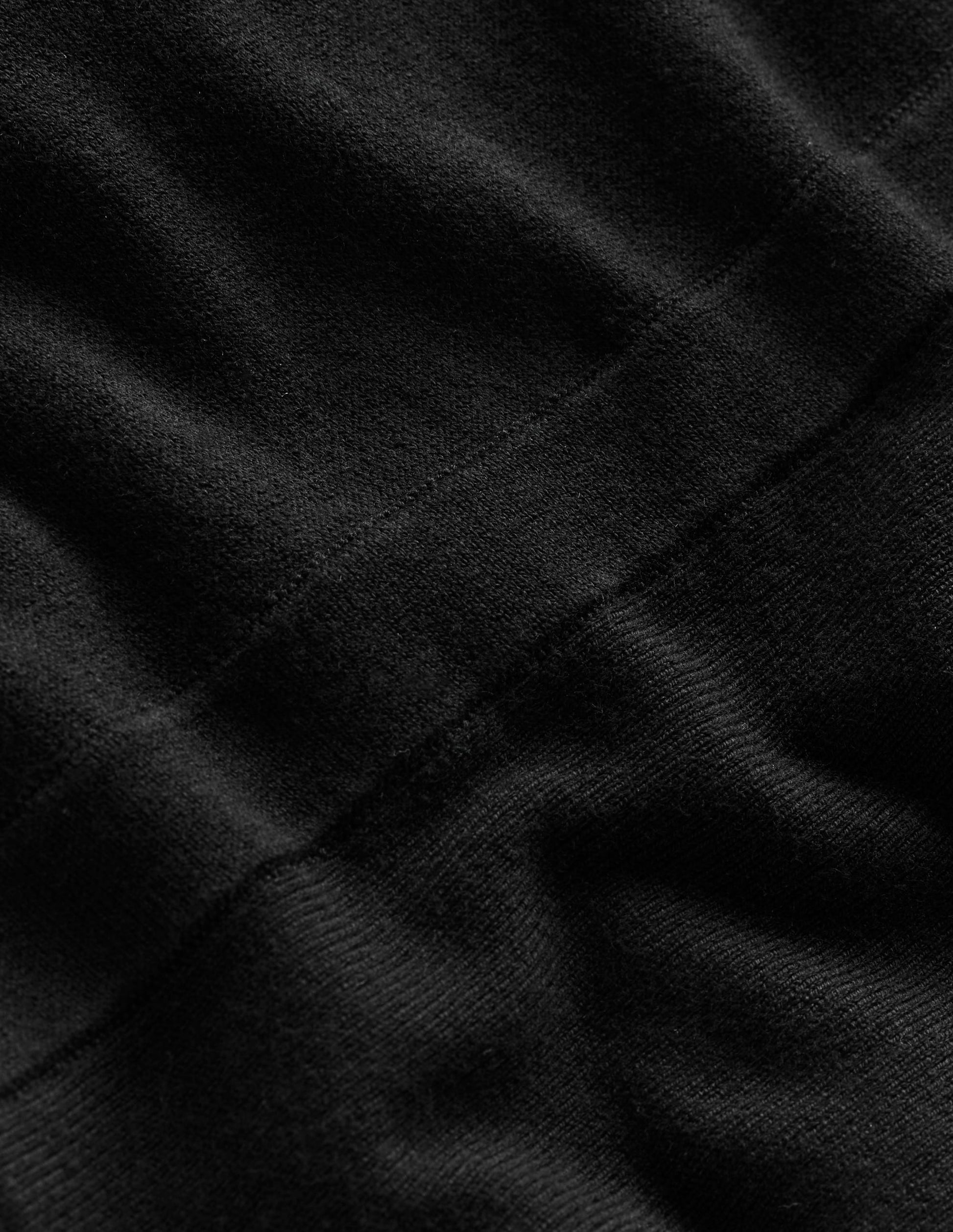 Maria Knitted Midi Dress-Black-6