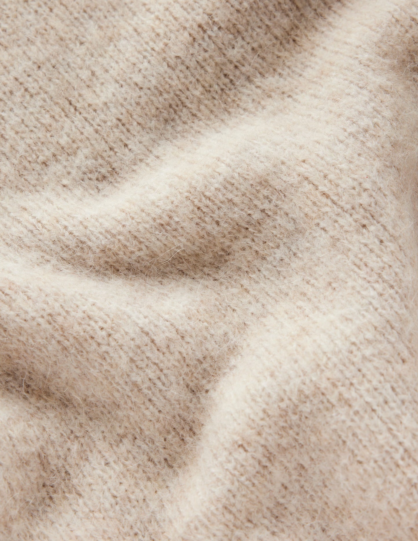 Rosemary Relaxed Fluffy Jumper-Oatmeal Melange