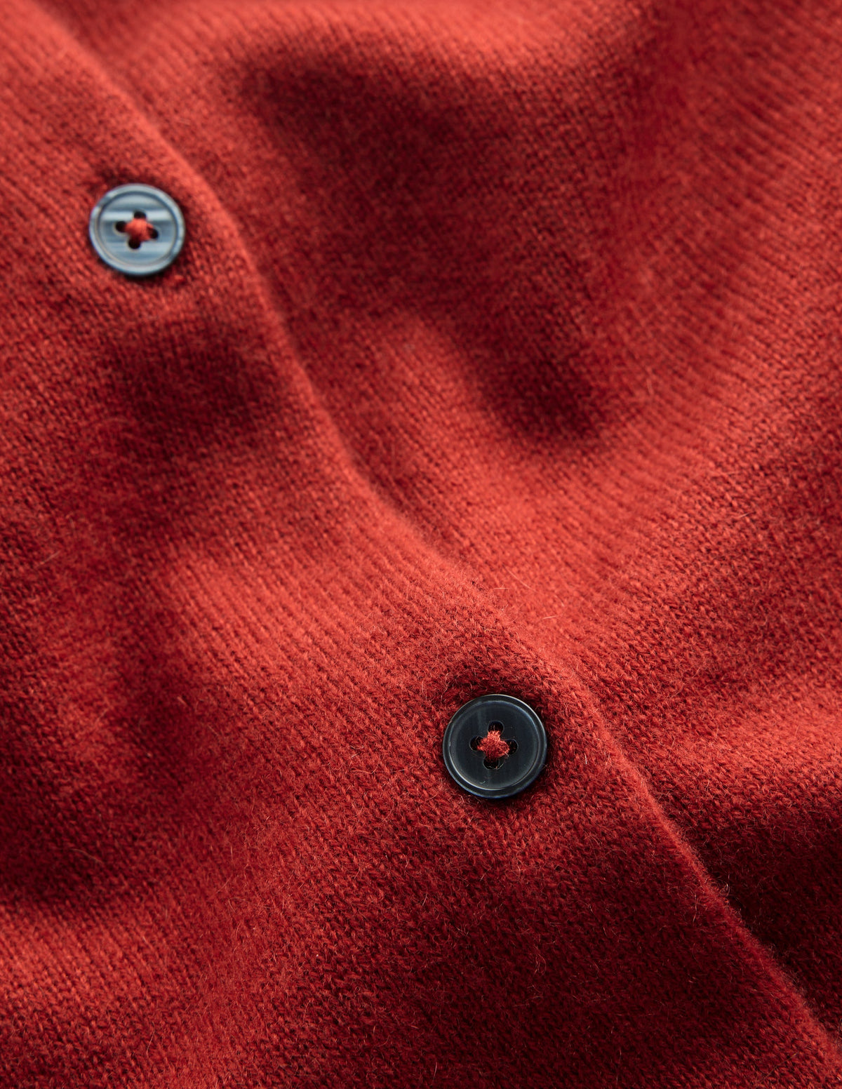 Eva Cashmere Crew Cardigan-Copper Brown - Image 7